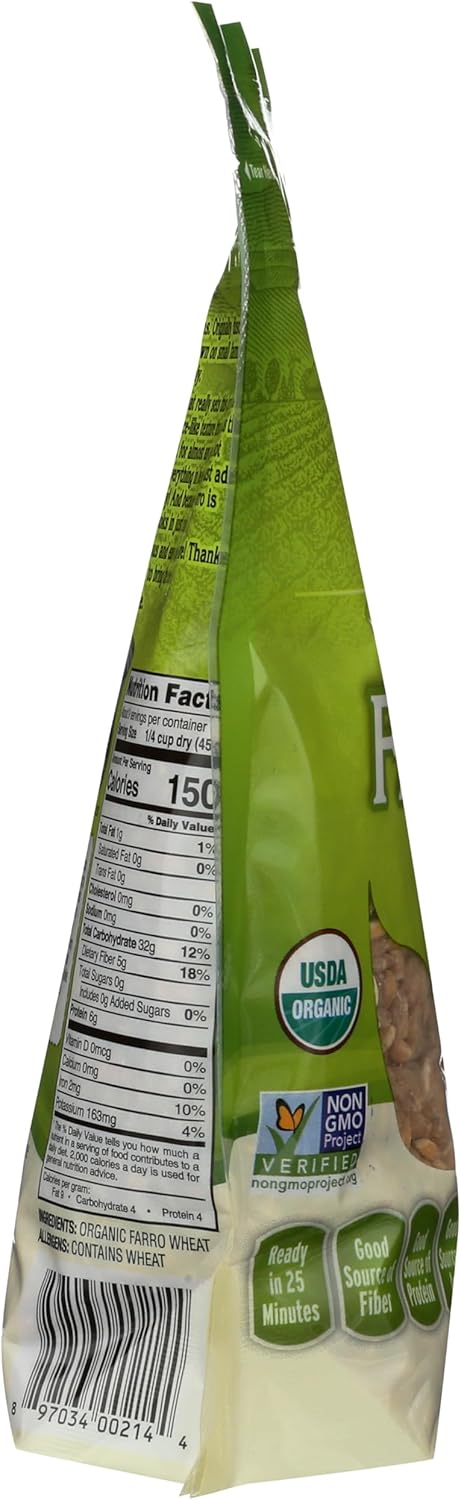 Nature's Earthly Choice - Organic Italian Pearled Farro - 14 oz.