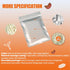 '-10M/32ft,36-38mm Natural Hog Sausage Casing, Edible Casings for Sausage Making, Grade A, Great for Snack Sticks