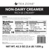 P1020a 2.6lb Tea Zone Non-Dairy Creamer Original Rich & Creamy powder for milk tea, coffee, beverage, sweets - (Bag)