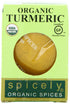 Spicely Organics Turmeric Powder, 0.45 Ounce ecoBox, Certified Gluten Free