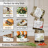 6oz 2 Pack 100% Spicy Serrano & Mild Jalapeno Pepper Chili Crisp Crunch - Variety - All Natural Chili Oil Hot Sauce