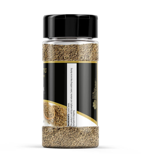 GranAroma Whole Cumin Seeds, Earthy & Warm, Authentic Global Seasoning (1.76 Ounce)