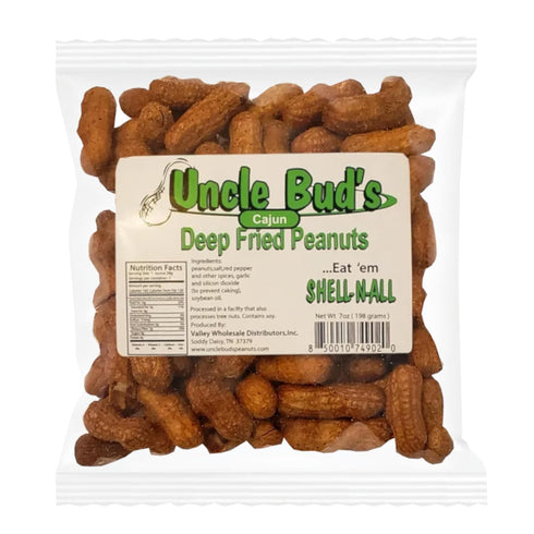 Cajun Deep Fried Peanuts, Eat 'em Shell & All