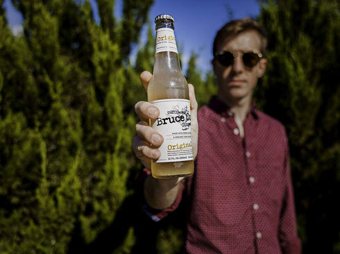 Bruce Cost Ginger Ale 12 oz (12 Bruce Cost - Unfiltered Ginger Ale - Original - Glass Bottles)