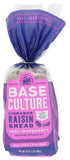 BASE CULTURE Cinnamon Raisin Bread, 16 OZ
