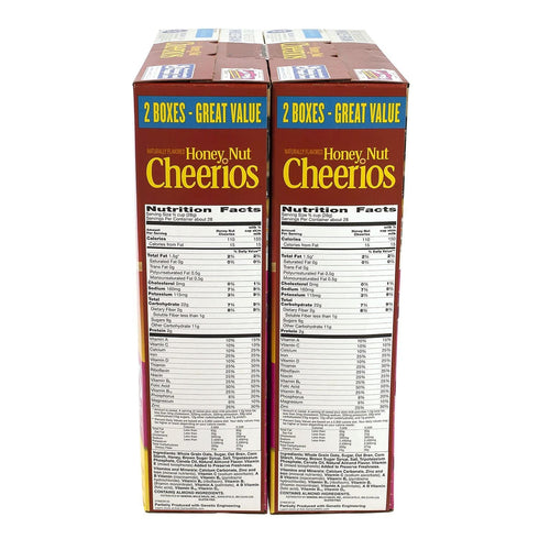 General Mills 27.5 (Pack 2} Honey Nut Cheerios, Ounces
