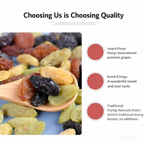 KLYso 4 Vegan(9g*80 packs.) Premium Colorful Seedless Raisins Individually Wrapped - Flavors Mix Healthy Snack No Added