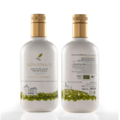 GROTAMINARDA 500 ml Pack 1 Homenaje Organic Olive Oil Cold-Pressed Native | |