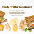 Pocas 6.4 10 (Pack 2) Honey Ginger Tea, Original, Ounce, Sachets of Non-GMO, Non-Diary, Gluten Free, No Artificial