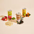 Pack (6 Pack) (5060mg Narra Oat Milk Tea Latte Variety Black Tea, Roasted Oolong & Strawberry Matcha, Smooth Balanced