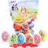 Galerie Bluey Plastic Easter Eggs, Red Hard Candy Pouches Inside, Great for