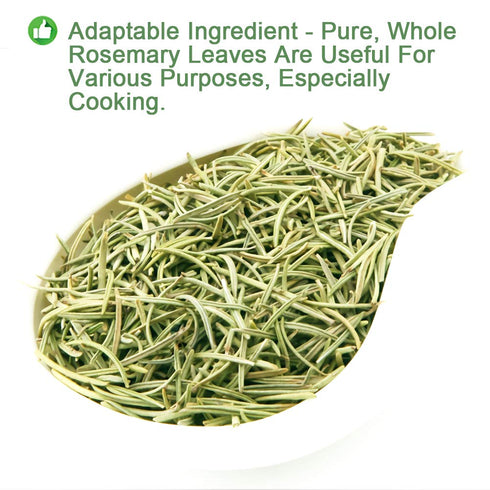 Plant Gift 100% 50G/1.76oz Natural Rosemary Tea Loose Leaf, Rosemary Seasoning, Rosemary Leaves Natural Rosemary Dried