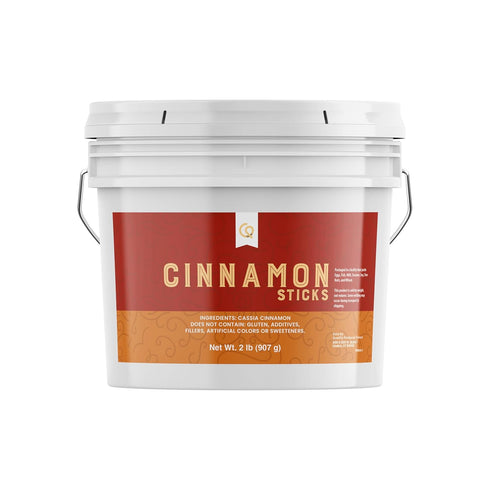 Quality Producer Direct Cinnamon Sticks, 1 Gallon, 3 Length, Gluten-Free, Preservative-Free, BPA-Free Reusable Bucket
