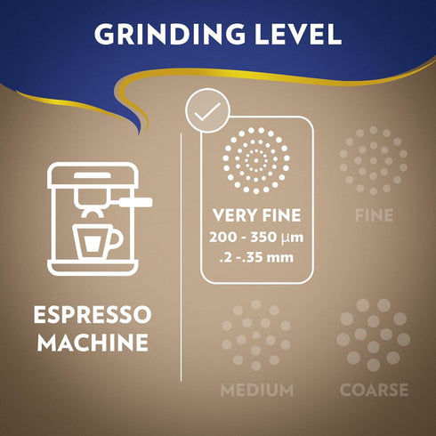 2.2 lb (Pack 2) Lavazza Super Crema Whole Bean Coffee, Medium Espresso Roast, Arabica and Robusta Blend, Bag