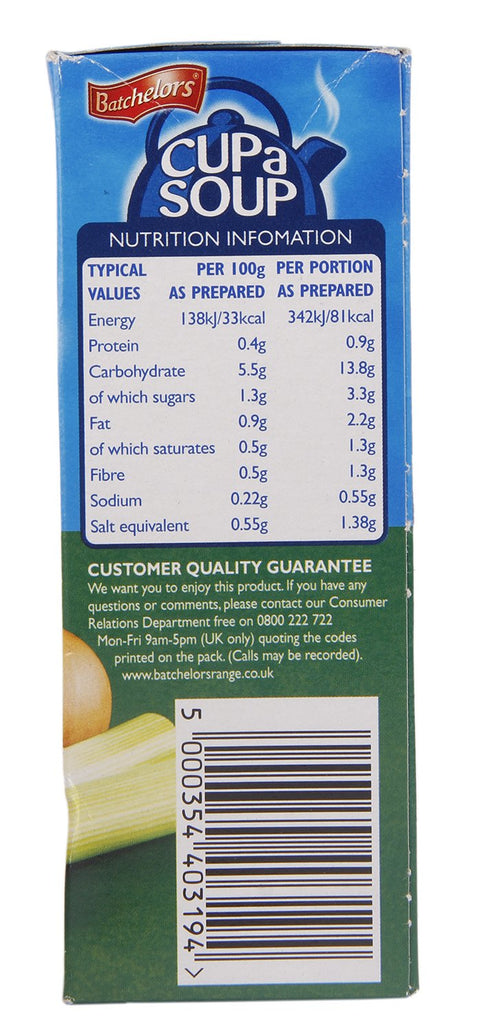 Batchelors 4S 82G Cup A Soup Golden Vegetable