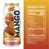 16.57 Oz (12-Pack) De Mi Pais Mango Juice Drink with Pulp Refreshing Canned Juice with Real Mango Chunks, Naturally