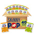 SkinnyPop Popcorn, Original and Dairy-Free White Cheddar Variety Pack, Whole Grain Snack,