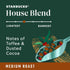 12 oz Starbucks Ground Coffee, Medium Roast Hot or Iced Coffee, House Blend, Six Bags
