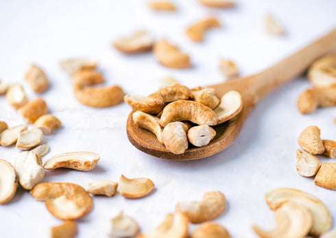1 Food to Live - Dry Roasted Cashew Halves and Pieces, Pound Unsalted Oven Roasted, No Oil Added, Keto, Kosher. High