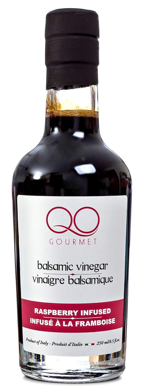 QO Gourmet Thick Flavored Aged Dense Balsamic Vinegar of Modena | High