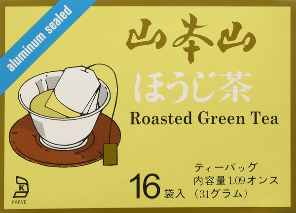 Yamamotoyama Hoji Cha (Roasted Tea), 16 Bags