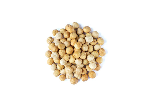 12 Filberts, Food to Live Organic Blanched Roasted Hazelnuts, Ounces Non-GMO, Dry Roasted No Skin, Whole Nuts