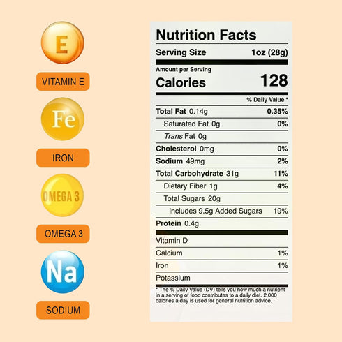 1lb Oh! Nuts Exotic Dried Mango Slices - Sweetened Dehydrated Mango - Bulk Bag - Dried Mango Fruit Slices for Snacking