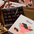 25 Biteyz Choco Turkish Delight, Vegan Candy Gift Box - Chocolate-Covered Assorted Treats with Orange, Pistachio