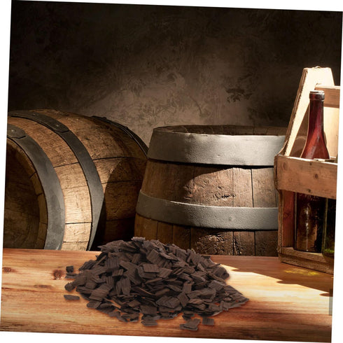 1pack SHOWERORO Oak Wine Brewing Chips Heavy French Oak for Diy Winemaking Enhance Aroma Taste Home Brewing Supply