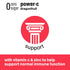 20 oz (Pack 12) vitaminwater zero sugar power-c, electrolyte enhanced water w/vitamins, dragonfruit drinks, fl