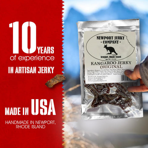 Newport Jerky Company Kangaroo Jerky
