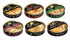 6 Pack 5.6 oz Packed Grilled Catch - Flavor Canned Sardines Variety Fish Sampler European Brisling Sardines in Olive