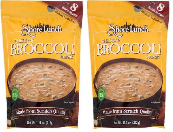 Shore Lunch , Mix Soup Cheddar Broccoli, 11 Ounce (Pack of 2)