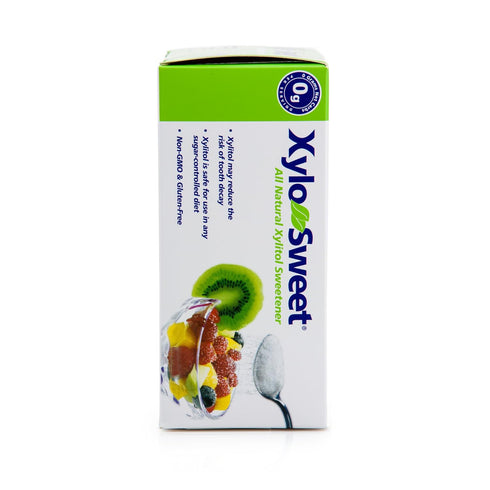 100 Packets (Pack 2) Xlear XyloSweet Plant Sourced Xylitol Sweetener - Pure Natural Sugar Substitute, Granules