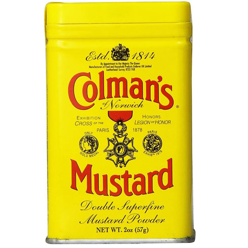 Colman's Dry Mustard Powder, 2 oz, Pack of 4