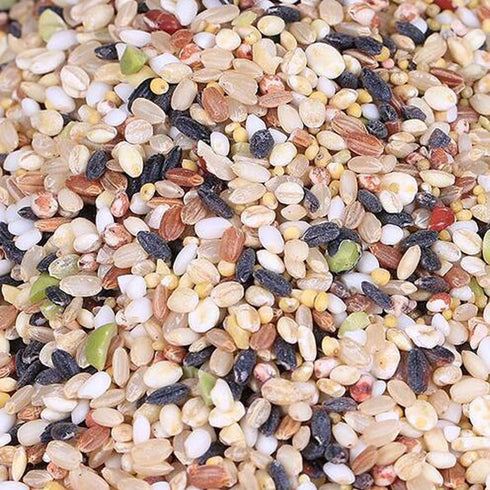 9 3lb Mixed Grains Mixed Rice with Sweet Brown Rice, Barley, Wild Sweet Rice,Mung Bean, Millet, and More