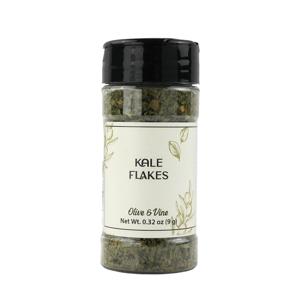 Olive & Vine Kale Flakes, Earthy Flavor, For Smoothies & Salads, Rich