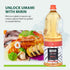 Soeos Mirin, Japanese Cooking Wine, 1.8 L (Pack of 1), Authentic Natural Sugar Sweet Rice Cooking Wine