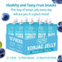 20 Pack, VOLO VERO Drinkable Konjac Jelly, Low Calories, Vegan, Gluten Free, Keto, Vitamin C Fruit Snacks Holiday Gifts