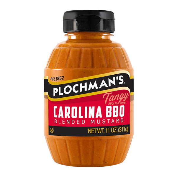 Plochman, Carolina BBQ Mustard, 11 oz, Blended Mustard
