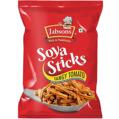 (3 PACK), 180g 3 Jabsons - Soya Sticks x (Tangy Tomato)