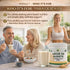 (16oz) 100% Leche de Alpiste POLVO Canary Seed Milk/ Powder Natural Suplemento Alimenticio