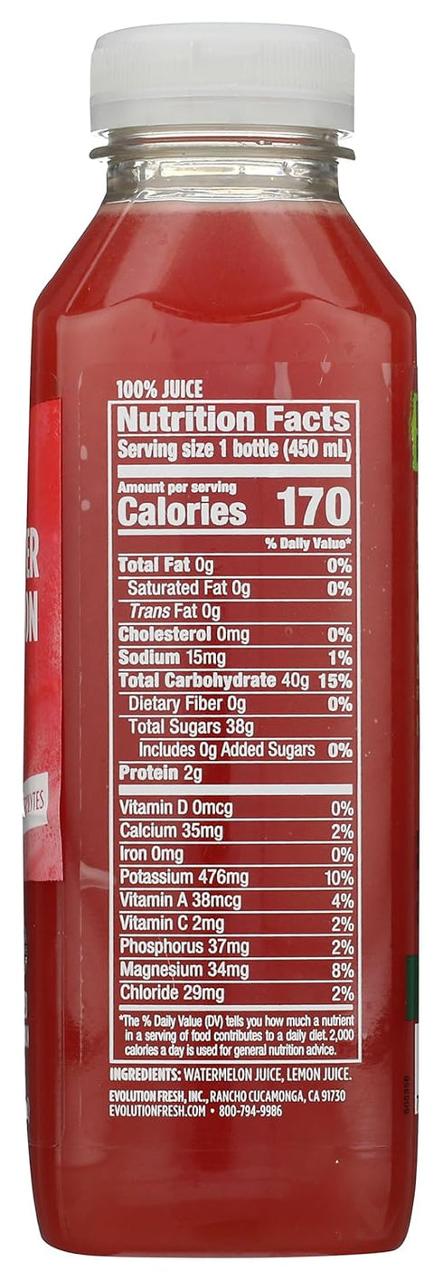 15.2 Oz Evolution Fresh, Watermelon Cold Pressed, Fl