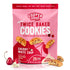 Cooper Street Twice Baked Cherry White Chip Biscotti Cookies - Light and Crispy Coffee Cookie Bites, 5oz