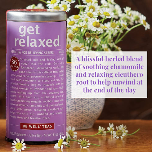 No.14 36-Count The Republic of Tea - Get Relaxed Tea for Relieving Stress Tea