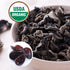 (4OZ) VIGOROUS MOUNTAINS Organic Dried Edible Black Fungus Wood Ear Mushrooms Auricularia Auricula-judae for Cooking