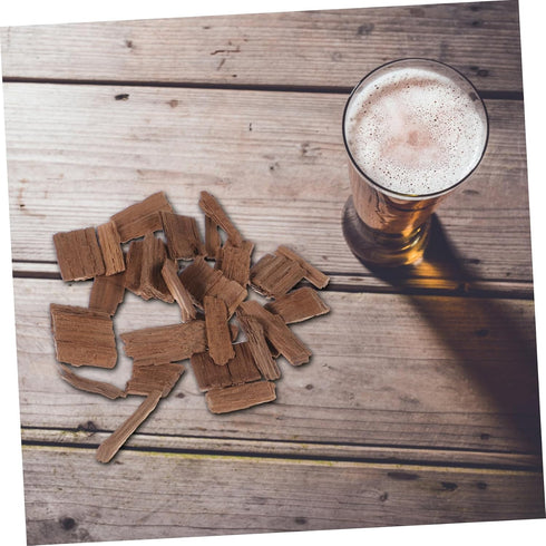 1bag SOLUSTRE Oak Chips for Wine Making Natural Wooden Chips to Flavor and Home Brewing Accessory