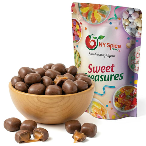 NY Spice Shop Milk Chocolate Sea Salt Caramels - 3 Pound Gourmet