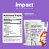 4lb Impact - Monk Fruit Allulose Sweetener, Crystallized Blend Sugar Substitute - Zero Calorie Low-Carb Essential