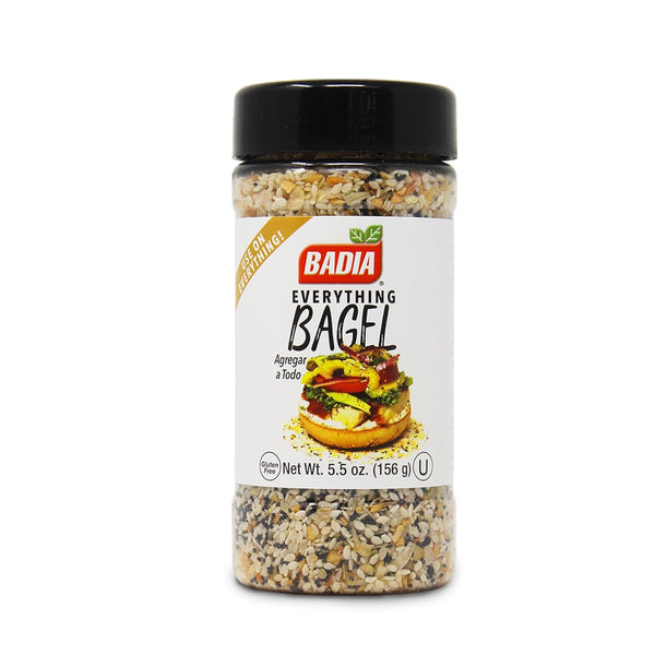 Badia Everything Bagel Seasoning Blend, 5.5 oz - Sesame Seed, Poppy Seed,